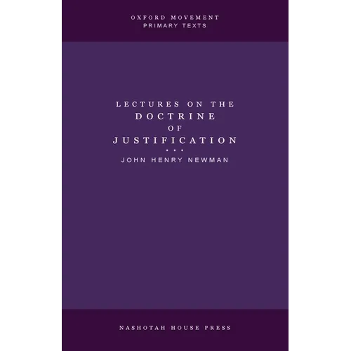 Lectures on the Doctrine of Justification