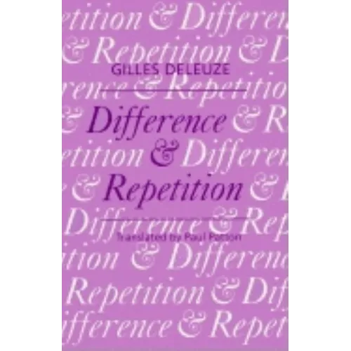 Difference and Repetition