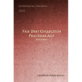 Fair Debt Collection Practices Act: Volume 1