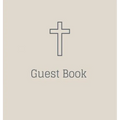Guest Book for Baptism or Christenings (Hardcover): signing book for baptism or christenings, keepsake, naming cermony, baby dedications, register