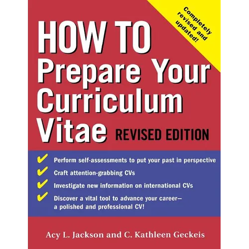 How to Prepare Your Curriculum Vitae