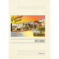 Vintage Lined Notebook Greetings from Delaware