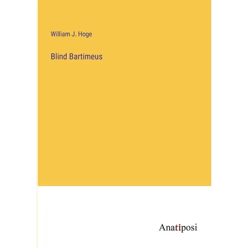 Blind Bartimeus