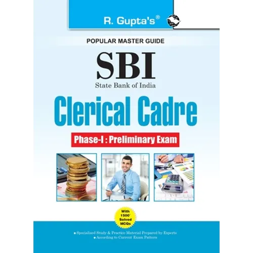 Sbi: Clerical Cadre (Junior Associates) Phase-I Preliminary Exam Guide (Big Size)
