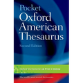 Pocket Oxford American Thesaurus, 2e
