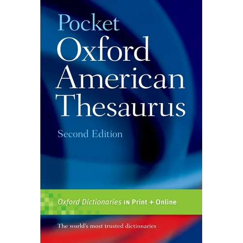 Pocket Oxford American Thesaurus, 2e