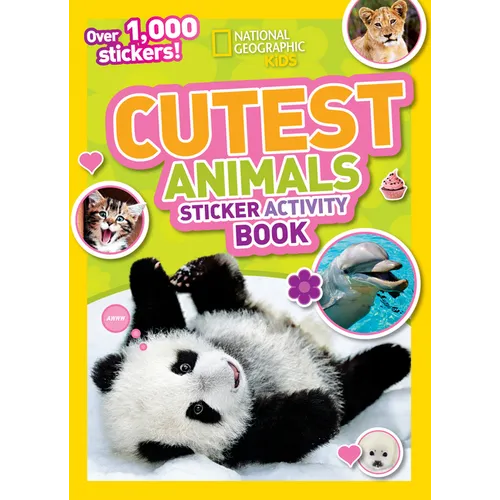 Cutest Animals Sticker Activity Book