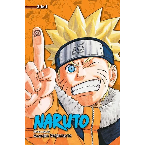 Naruto (3-In-1 Edition), Vol. 8: Includes Vols. 22, 23 & 24