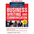 The McGraw-Hill 36-Hour Course in Business Writing and Communication, Second Edition