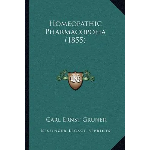 Homeopathic Pharmacopoeia (1855)