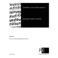 Cantate a voce sola e basso I