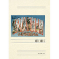 Vintage Lined Notebook Greetings from Savannah