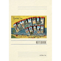 Vintage Lined Notebook Greetings from Savannah Beach