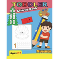 Activity Book Toddler Number Ages 3-5: For Kindergarten