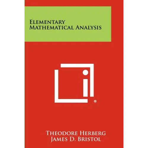 Elementary Mathematical Analysis