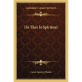 He That Is Spiritual