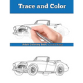 Trace and Color: Classic British Cars: Adult Activity Book
