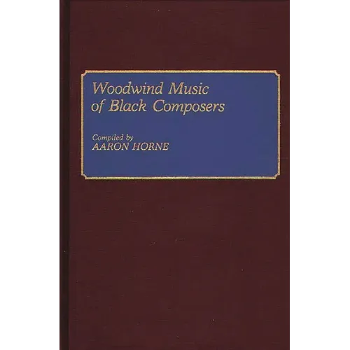 Woodwind Music of Black Composers