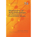 Dictionary of Argumentation: A Introduction to Argumentation Studies