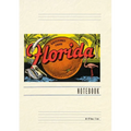 Vintage Lined Notebook Greetings from Florida