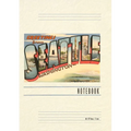 Vintage Lined Notebook Greetings from Seattle