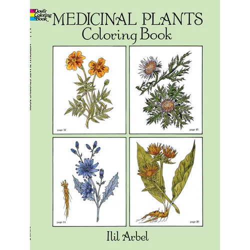 Medicinal Plants Coloring Book