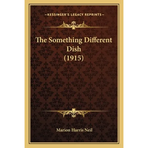 The Something Different Dish (1915)
