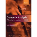Semantic Analysis: A Practical Introduction