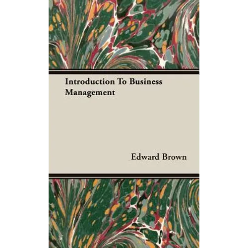 Introduction To Business Management