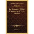 The Biography Of Saki (Pseudonym Of H. H. Munro)