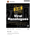 The 24 Hour Plays Viral Monologues: New Monologues Created During the Coronavirus Pandemic