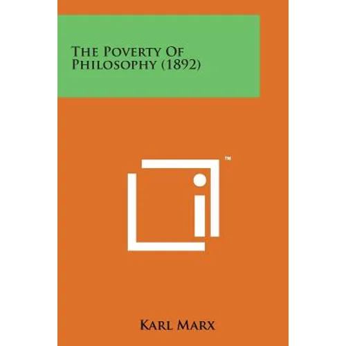 The Poverty of Philosophy (1892)