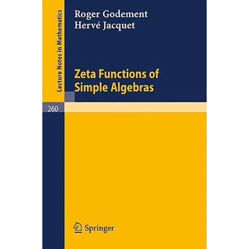 Zeta Functions of Simple Algebras
