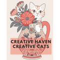 Creative Haven Creative Cats Coloring Book