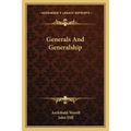 Generals And Generalship