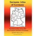Surname Atlas of Germany: Distribution Maps of the 2001 Most Frequent Surnames in Germany