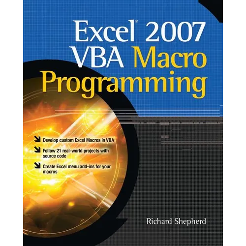 Excel 2007 VBA Macro Programming