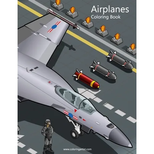 Airplanes Coloring Book 1