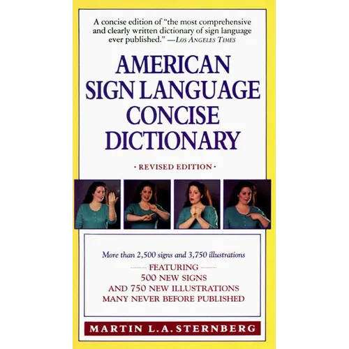 American Sign Language Concise Dictionary: Revised Edition