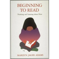 Beginning to Read: Thinking and Learning about Print