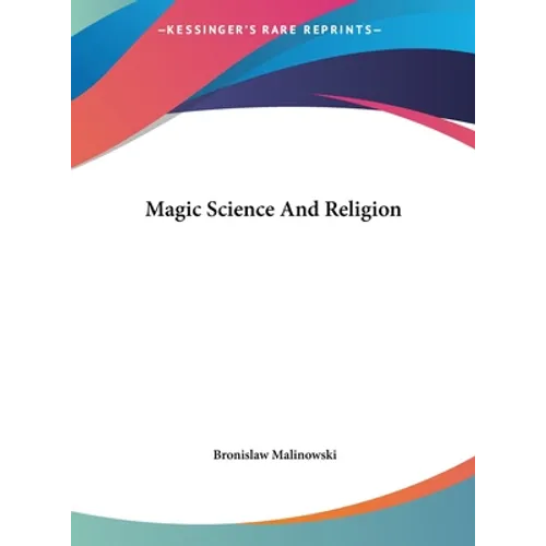 Magic Science And Religion