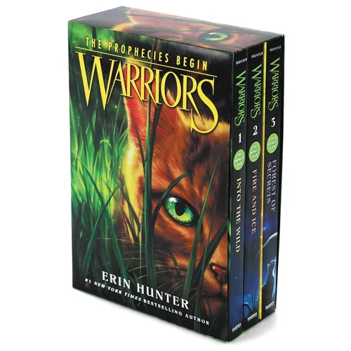 Warriors Box Set: Volumes 1 to 3: Into the Wild, Fire and Ice, Forest of Secrets