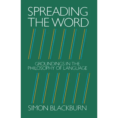 Spreading the Word: Groundings in the Philosophy of Language