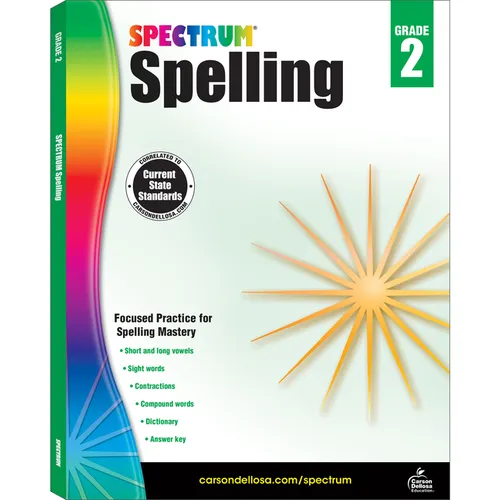 Spectrum Spelling, Grade 2: Volume 29