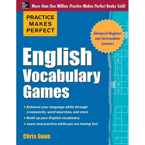 Practice Makes Perfect English Vocabulary Games