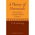 A Theory of Universals: Volume 2: Universals and Scientific Realism