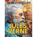 Voyages Extraordinaires Inspired by the Novels of Jules Verne: 10 novels made into a single Coloring Book