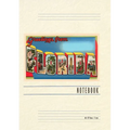 Vintage Lined Notebook Greetings from Florida