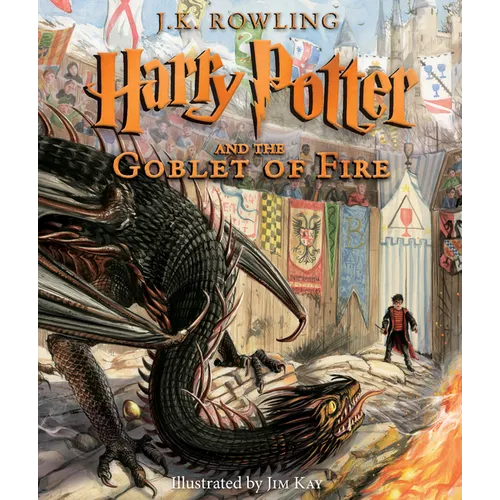 Harry Potter and the Goblet of Fire: The Illustrated Edition (Harry Potter, Book 4)