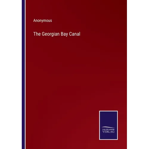 The Georgian Bay Canal